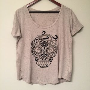 4 for $15/Nashville Skull Top - No Tag